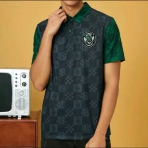 Polera Cuello Polo C/N Botones Slytherin