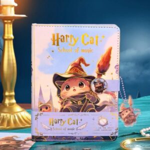 Libreta Tipo Agenda Harry Cat Hogwarts