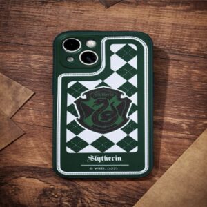 Funda Iphone 13 Verde Casa Slytherin