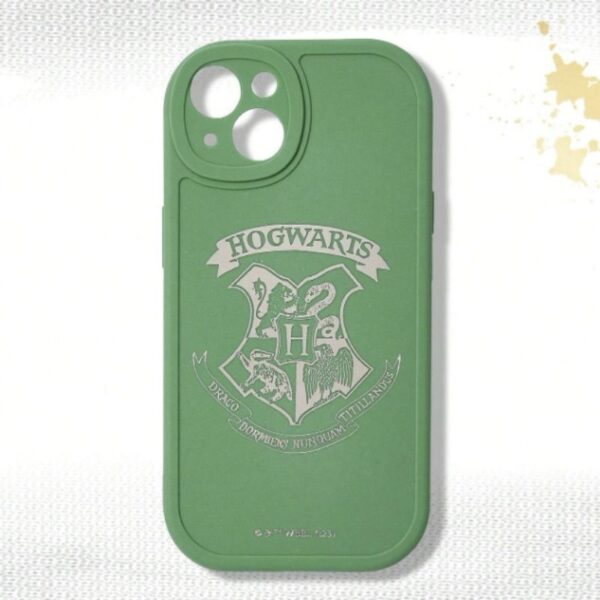 Carcasa Iphone 14 Plus Escudo Hogwarts Verde