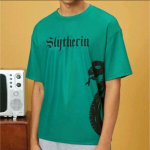 Polera Manga Corta Slytherin