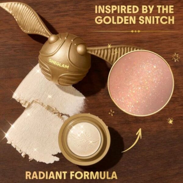 Maquillaje Resaltador Snitch Dorada