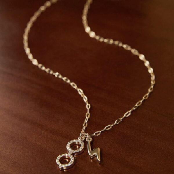 Collar Dije Lentes Harry Potter - Imagen 3