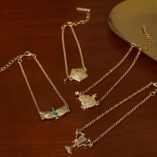 Conjunto 4 Pulseras Posion De Amor Diadema Rana Copa