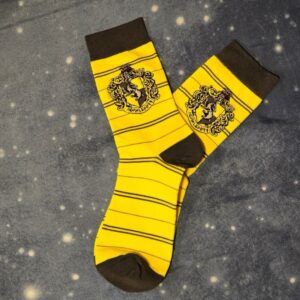 Par De Calcetines Largo Medio Hufflepuff