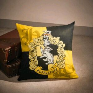 Funda Almohada Impresa Hufflepuff