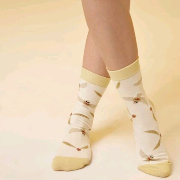 Set Dos Par De Calcetines Harry Snitch Hedwig Snitch - Imagen 3