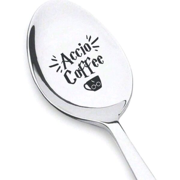 Cuchara Con Grabado Accio Coffe - Imagen 3