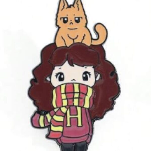 Broche Pin Hermionie Granger Crookshanks