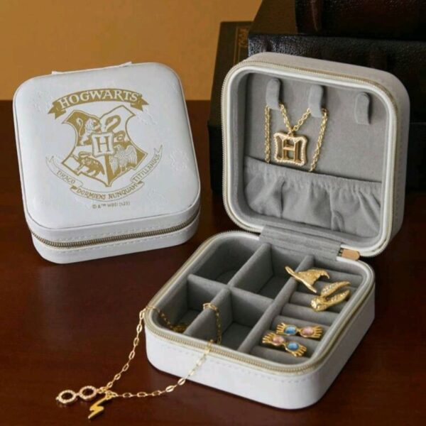 Joyero Blanco Estampado Hogwarts - Imagen 3