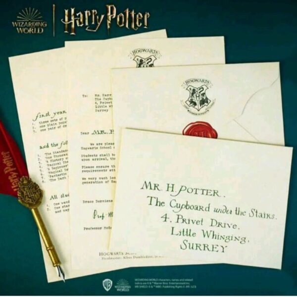 Carta Aceptacion Hogwarts - Imagen 2