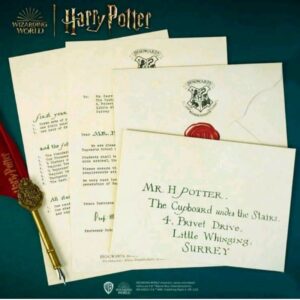 Pack 10 Cartas De Aceptacion Hogwarts