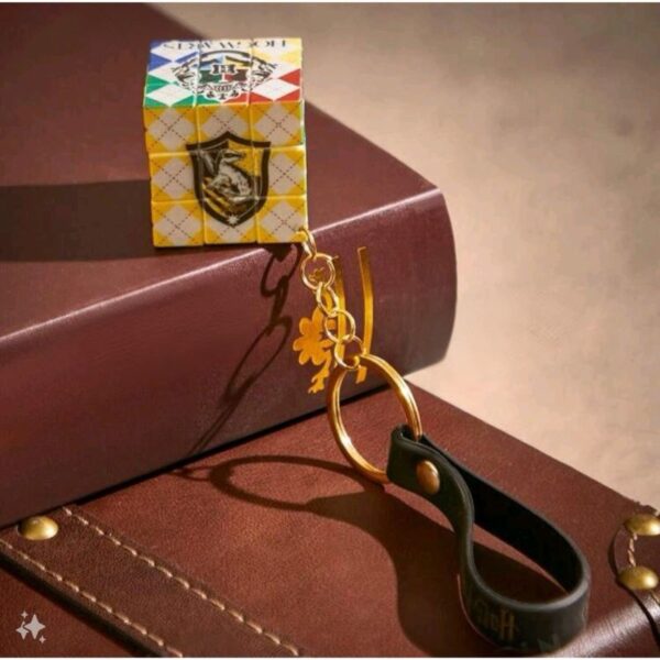 Llavero Cubo Rubix Casas De Hogwarts - Imagen 2