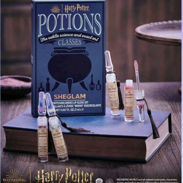 Set Cuatro Brillos Labial Libro De Pociones - Imagen 2