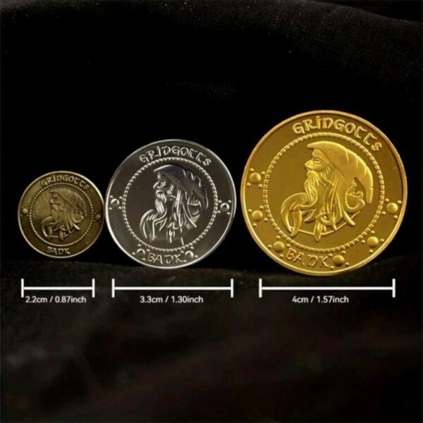 Conjunto Monedas Gringotts - Imagen 2