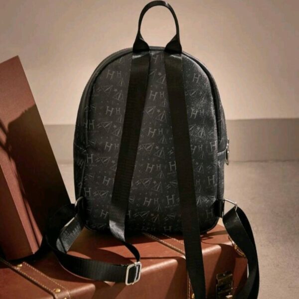 Mochila Negra Pequeña Hogwarts
