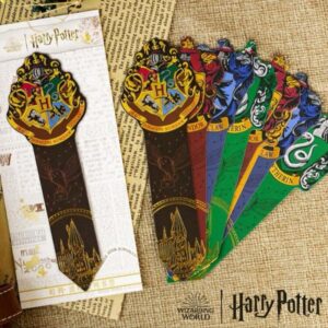 Set Marcador Paginas Casas De Hogwarts