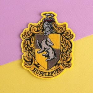 Parche Bordado Escudo Hufflepuff