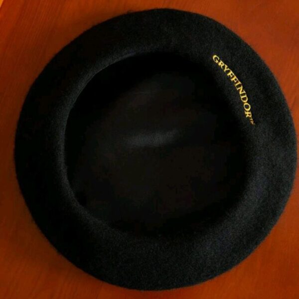 Sombrero Estilo Boina Francesa Bordado Gryffindor - Imagen 3