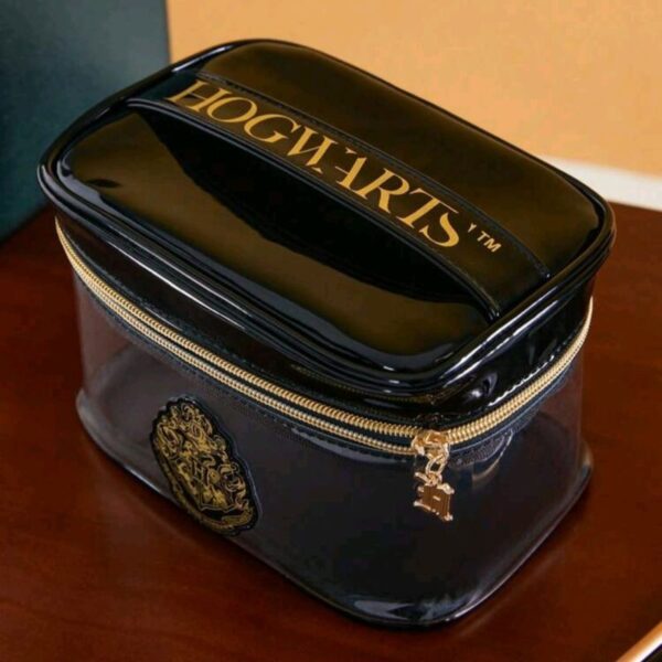 Estuche Transparente Para Cosmeticos Hogwarts - Imagen 2