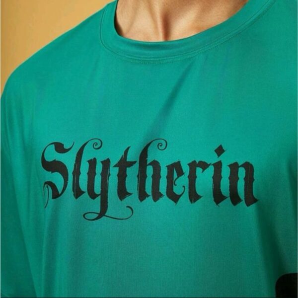 Polera Manga Corta Slytherin - Imagen 2