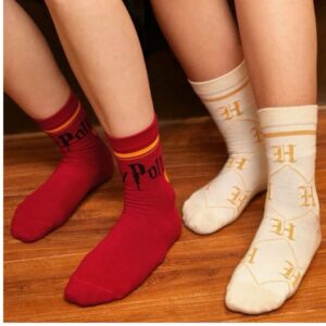 Pack Calcetines Largos Rojo Harry Potter Blanco H