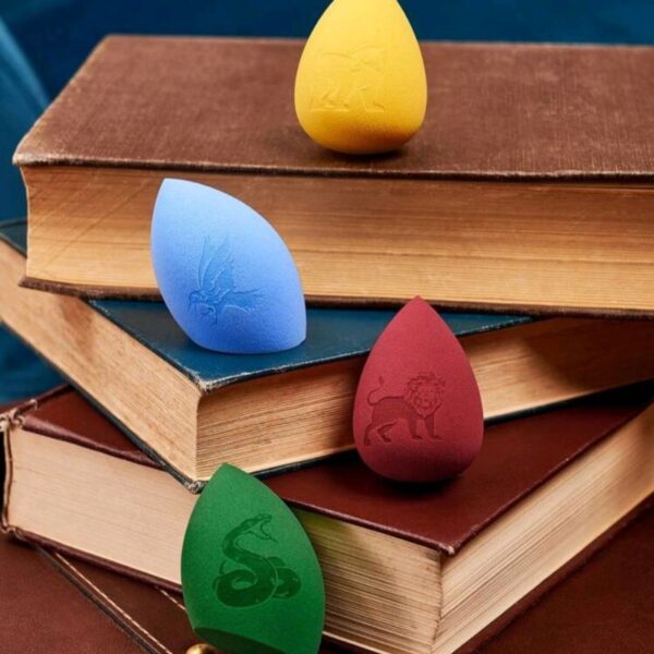 Set 4 Esponjas Maquillaje Casas De Hogwarts - Imagen 2