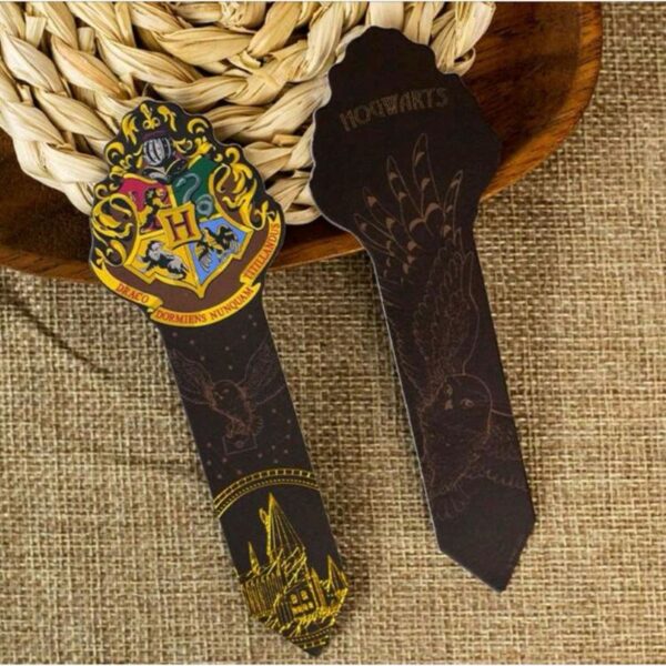 Set Marcador Paginas Casas De Hogwarts - Imagen 2
