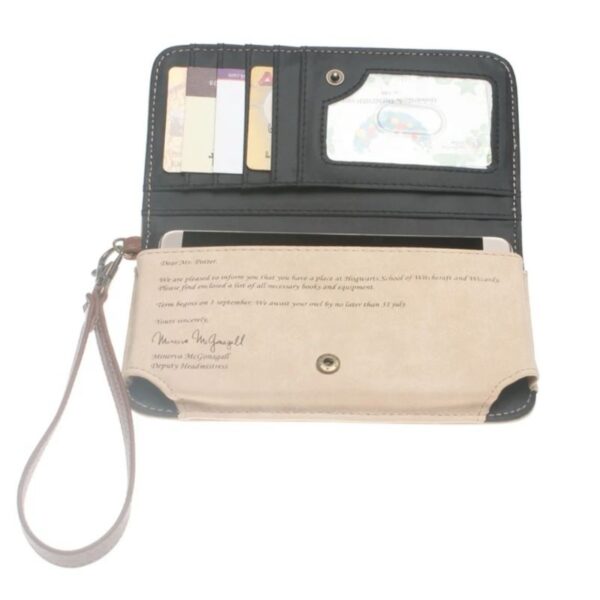 Billetera Diseño Carta Hogwarts - Imagen 2