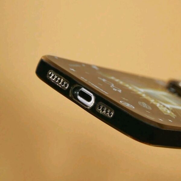 Carcasa Iphone 15 Pro Negra Hogwarts - Imagen 2