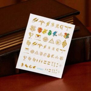 Stickers Para Uñas Simbolos Harry