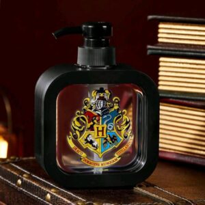Botella Dispensadora De Jabon Escudo Hogwarts