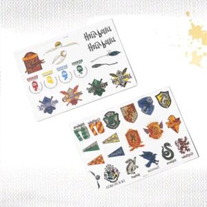 2 Piezas De Tatuajes Harry Potter