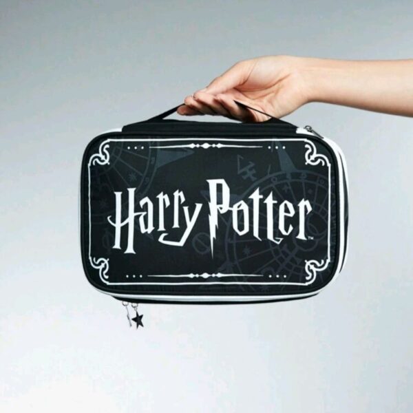 Estuche 3 Compartimientos Para Maquillaje Hogwarts - Imagen 4