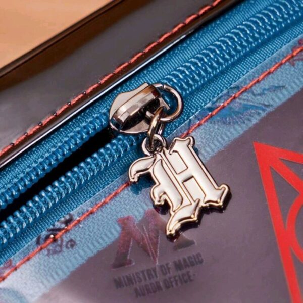 Estuche Trasparente Para Cosmeticos Reliquias De La Muerte - Imagen 3