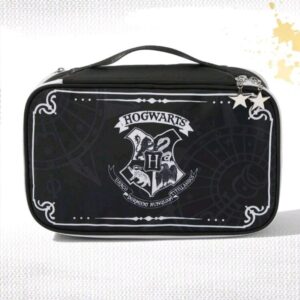 Estuche 3 Compartimientos Para Maquillaje Hogwarts