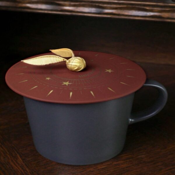 Tapa Silicona Para Taza Snitch Dorada - Imagen 2
