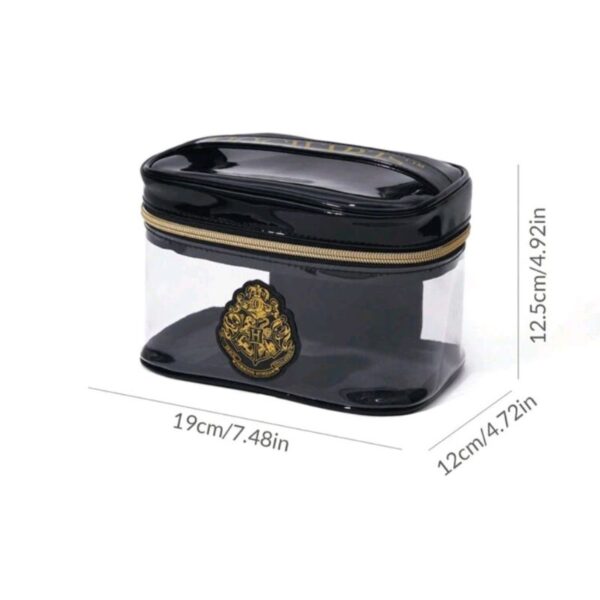 Estuche Transparente Para Cosmeticos Hogwarts - Imagen 3