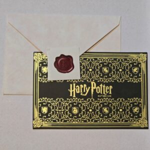 Tarjeta Felicitaciones Harry Potter