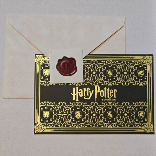 Tarjeta Felicitaciones Harry Potter