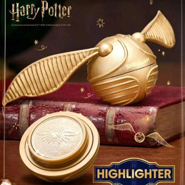 Maquillaje Resaltador Snitch Dorada - Imagen 4