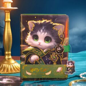 Libreta Tipo Agenda Harry Cat Slytherin