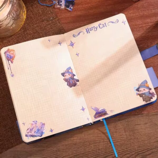 Libreta Tipo Agenda Harry Cat Ravenclaw - Imagen 2