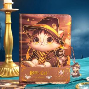 Libreta Tipo Agenda Harry Cat Hufflepuff