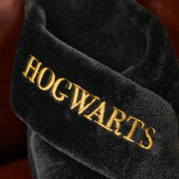 Pantuflas Negras Hogwarts - Imagen 2
