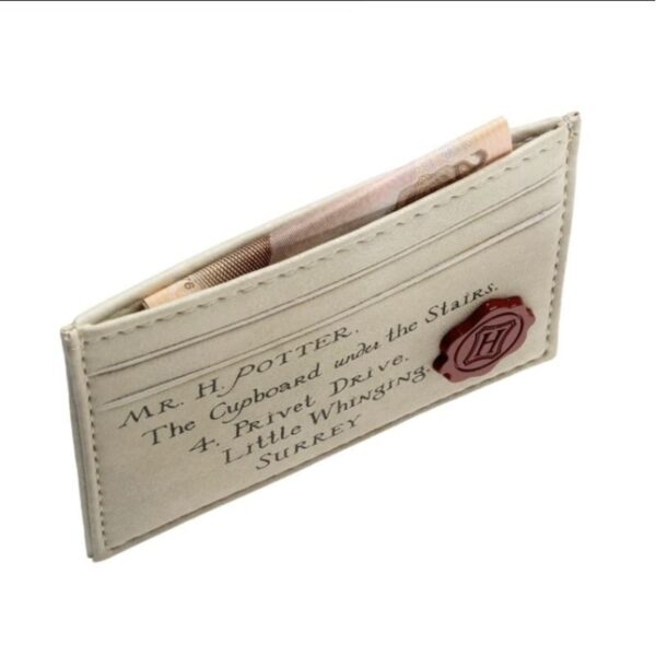 Tarjetero Estampado Sobre Carta Harry Potter - Imagen 3