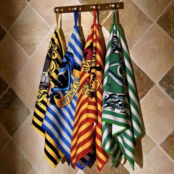 Toalla De Mano Casas De Hogwarts