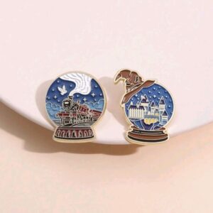 Set 2 Pines Castillo Y Expreso Hogwarts