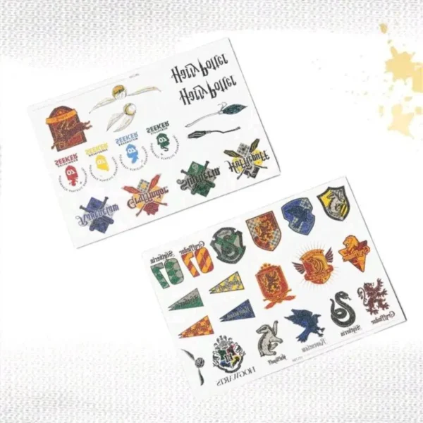 2 Piezas De Tatuajes Harry Potter - Imagen 2