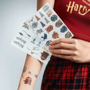 2 Piezas De Tatuajes Harry Potter